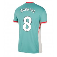 Atletico Madrid Pablo Barrios #8 Replica Away Shirt 2024-25 Short Sleeve